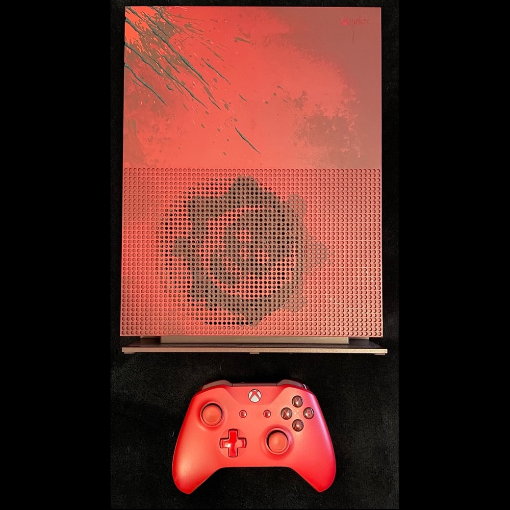 Microsoft - Xbox One S Console - Gears of War 4 Limited Edition - 2TB HDD